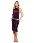 BLAIR MIDI | DEEP PLUM