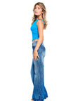 MARGO TOP | BLUE